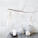 Angels ornament white fra House Doctor 3 stk. hængende - Tinashjem